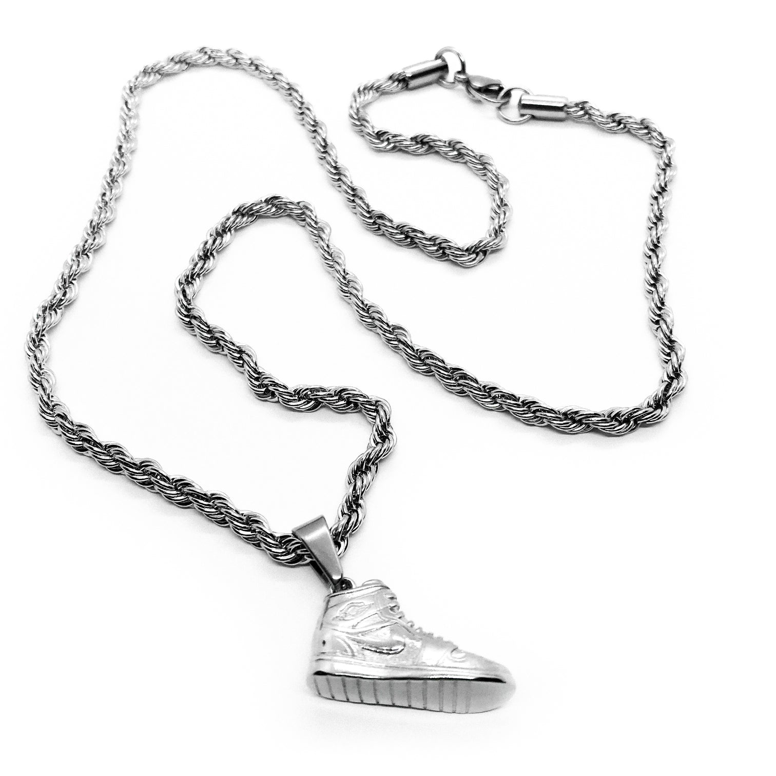 Silver Jordan Sneaker Pendant || Vintage By Esma